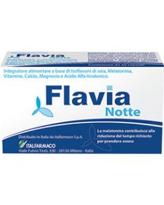 Flavia Notte Integratore Menopausa 30 Capsule Molli