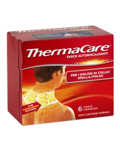 Thermacare Fasce Autoriscaldanti Collo/Spalla/Polso 6 Pezzi