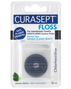 Curasept Floss Nero Cerato Clorexidina 50m