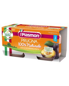 Plasmon Omog.prugna 2x 80g