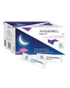 Ansierel Night Integratore per il sonno 30 bustine