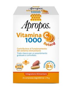 APROPOS VITAMINA C1000 24 Cpr