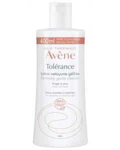 Avene Tolerance Lozione Detergente In Gel Viso E Occhi Pelli Sensibili Reattive 400ml