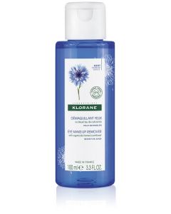 Klorane Struccante Occhi Sensibili Fiordaliso Bio 100ml