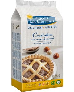 Piaceri Mediterranei Crostatine alla Nocciola Senza Glutine 4x50 g