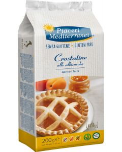 Piaceri Mediterranei Crostatine all'Albicocca Senza Glutine 4x50 g