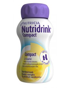 Nutricia Nutridrink Compact Integratore Alimentare Gusto Vaniglia 4X125Ml