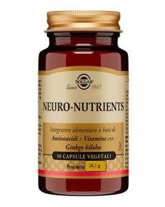 NEURO NUTRIENS 30*Cps SOLGAR