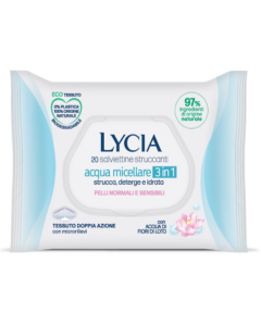 Lycia Salviette Struccanti Acqua Micell.20pz