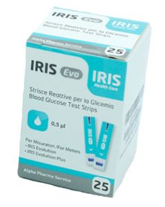 IRIS EVO STRISCE GLICEMIA 25PZ