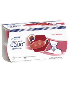 Resource Aqua Bevanda Gelificata Granatina 4x125g