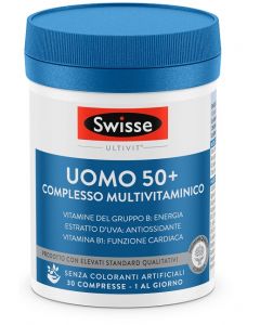 Swisse Multivitaminico Uomo 50+ 30 Compresse