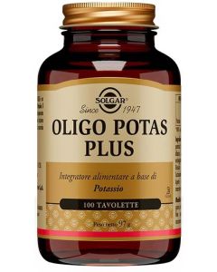 Oligo Potassio Plus 100 Tav.solgar