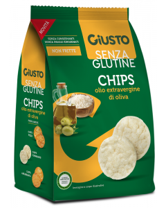 Giusto S/g Chips Olio Evo 40g