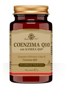 Solgar Coenzima Q10 Integratore Alimentare Antiossidante 30 Capsule
