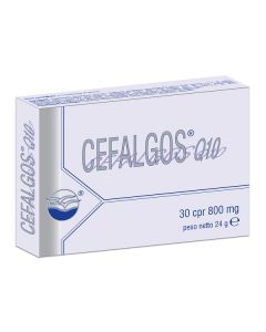 CEFALGOS Q10 30CPR 800MG