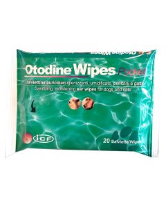 Otodine Wipes Pocket 20pz