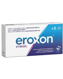 Eroxon 4 Tubi Gel Uso Locale per Problemi di Erezione 4 tubetti da 0,3ml