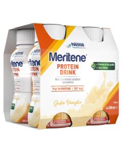 Meritene Drink Vaniglia 4 Pezzi Da 200ml