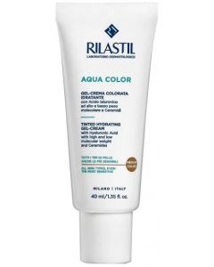 Rilastil Aqua Color Gel Crema Colorata Idratante Tonalità Medium 40ml