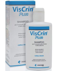 Viscrin Plus Shampoo Antiforfora Capelli Grassi 200 ml