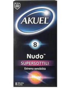 Akuel Nudo Supersottili 8pz