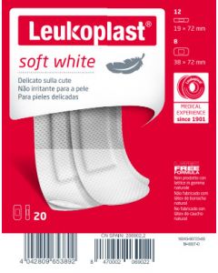 Leukoplast Soft White Cerotti 20 Pezzi Assortiti