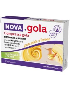 Nova Gola Miele Limone 20 Cpr