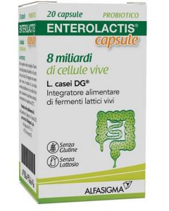 Enterolactis 8 Miliardi di Cellule Vive 20 Capsule