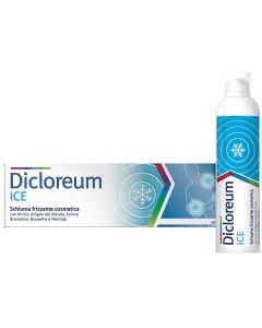 Dicloreum Ice Schiuma Frizzante con Arnica, Artiglie del Diavolo, Escina, Boswellia e Mentolo 150 ml
