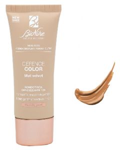 Bionike Defence Color Mat Velvet Fondotinta N. 406 Cannelle 30 Ml