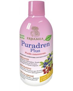 Puradren Plus Fluido Concentrato Drenante Mirtillo e Frutti Rossi 500ml