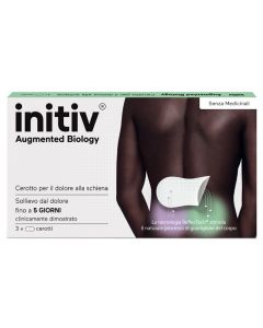 Initiv Cerotto per il Dolore alla Schiena 3 Pezzi
