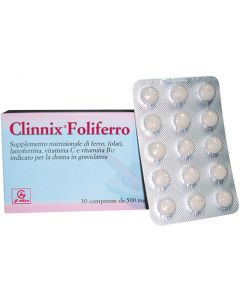 CLINDERM-FOLIFERRO INTEG 30CPR