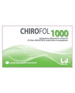 Chirofol 1000 Integratore di Acido Folico Donna 16 Compresse