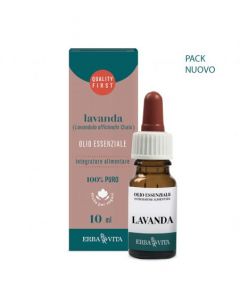 Erba Vita Olio Essenziale Lavanda Integratore Rilassante Per L'Umore 10 Ml