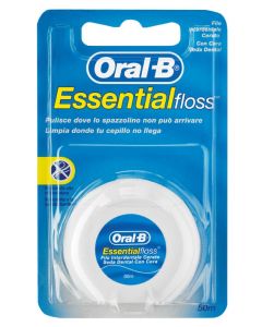 Oral-B Essential Floss Filo Interdentale Cerato 50 metri