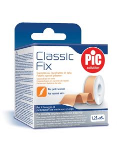 Pic Classic Fix Cerotto su Rocchetto in Tela 1,25 cm x 5 m
