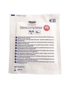 Pic Sterilcompress Garza 10x10cm 50 Pezzi Con Fustella