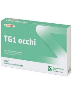 Pegaso TG 1 Occhi Gocce Per Secchezza E Irritazione Oculare 10 Monodose 0,5 ml