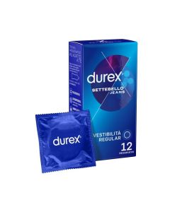 Durex Jeans Profilattici Con Forma Easy-On 12 Pezzi