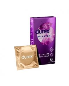 Durex No Latex Profilattico Non in Lattice 6 Pezzi