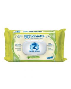 Sano E Bello Salviette Detergenti Citronella 50 Pezzi