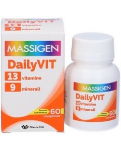Massigen Dailyvit+ Integratore Multivitaminico Multiminerale 60 Compresse