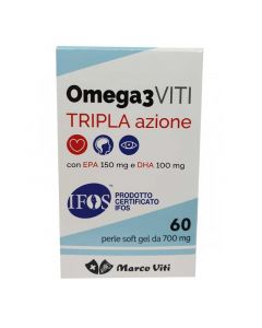 Omega 3 Tripla Azione 60 Perle