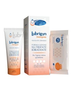 Lubrigyn Cofanetto Detergente Intimo + Salviettine Omaggio