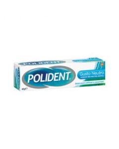 Polident Free Gusto Neutro Crema Adesiva per Dentiere Ipoallergenica 40 g