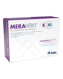 Meramirt CM Integratore Stanchezza Oculare 30 Compresse Masticabili