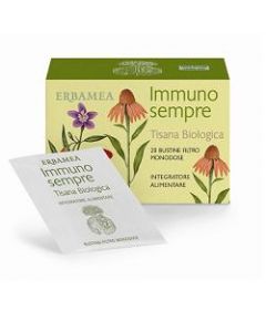 Erbamea Immunosempre Tisana Biologica 20 Unità