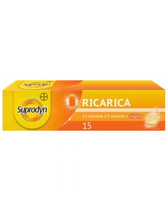 Supradyn Ricarica Integratore Multivitaminico Completo e Minerali 15 Compresse Eff